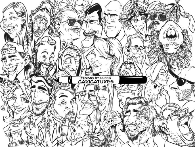 Gallery photo 8 of Designs by Dennis Caricatures