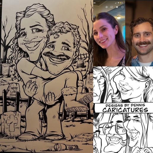Gallery photo 9 of Designs by Dennis Caricatures