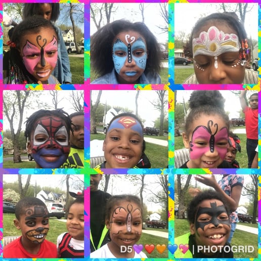 Gallery photo 5 of Deuce & Dots Face Painting and Balloon Twisting