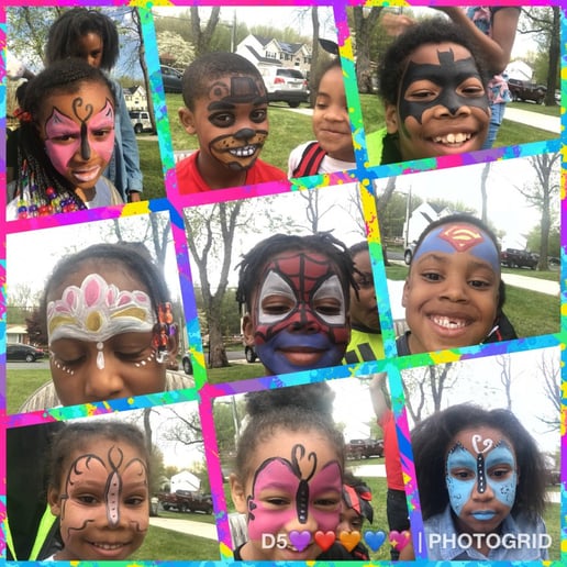 Gallery photo 6 of Deuce & Dots Face Painting and Balloon Twisting