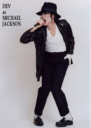 Gallery photo 4 of DEV as Michael Jackson