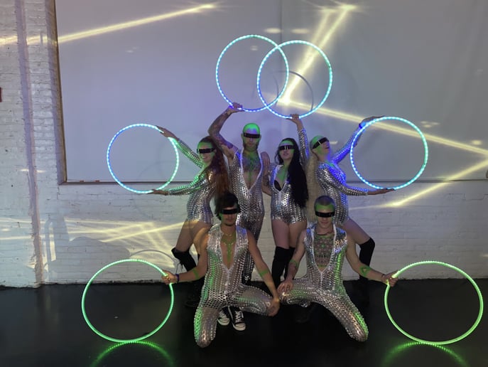 Gallery photo 5 of Alien Flow Performance Art