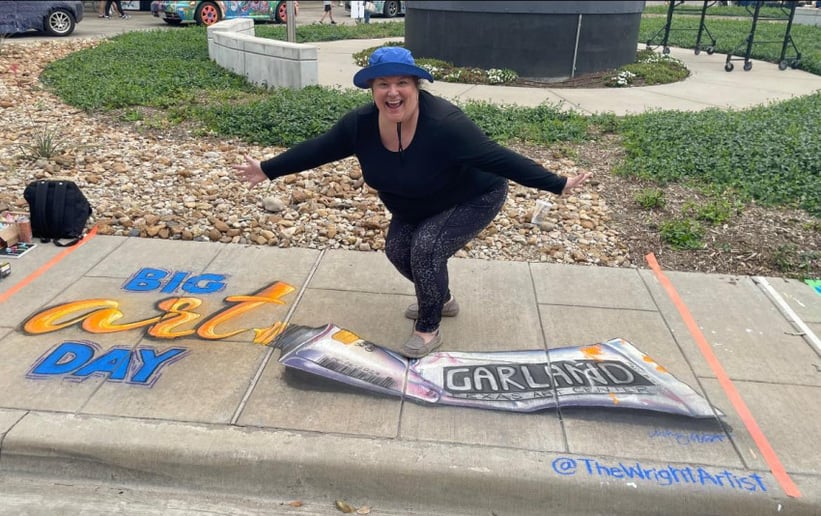 Gallery photo 8 of DFW Chalk Artist