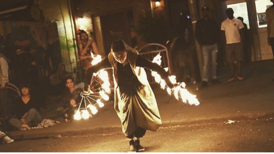 Gallery photo 2 of Didgeridoo-ing Fire Dancing
