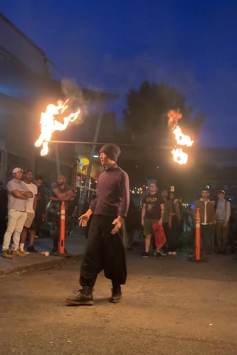 Gallery photo 3 of Didgeridoo-ing Fire Dancing