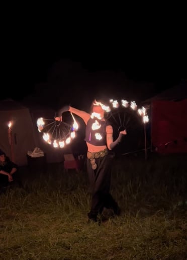 Gallery photo 7 of Didgeridoo-ing Fire Dancing