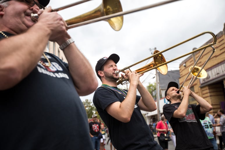 Gallery photo 2 of Dirty Water Brass Band