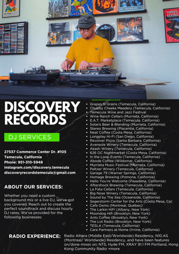 Gallery photo 2 of Discovery Records DJ Services