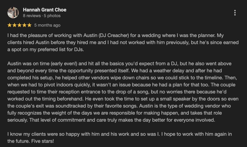 Gallery photo 2 of DJ Creacher