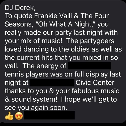 Gallery photo 4 of DJ Derek Sav