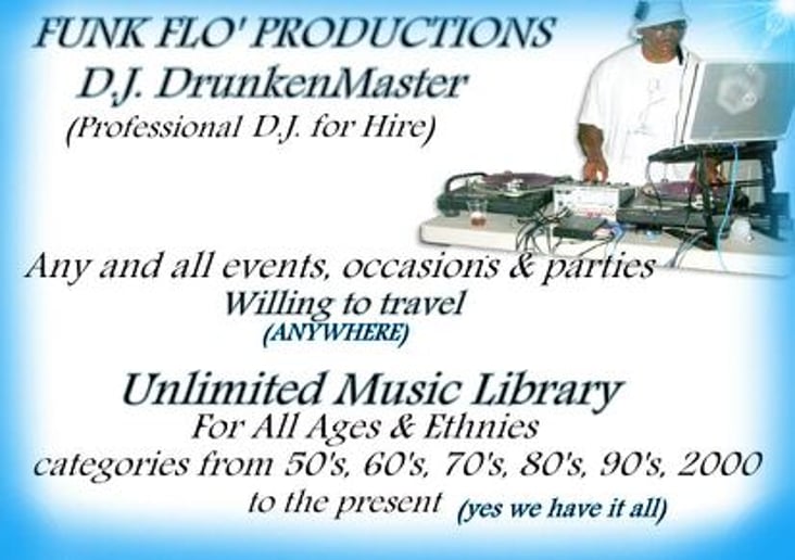 Gallery photo 1 of Dj DrunkenMaster  (Professional DJ-For-Hire)