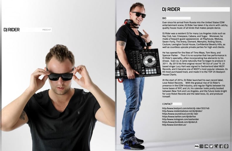 Gallery photo 1 of Russian Dj Rider
