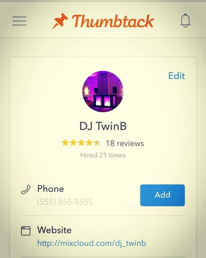Gallery photo 8 of DJ TwinB