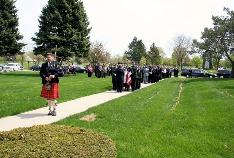 Gallery photo 4 of Donald K. Ross Bagpiping