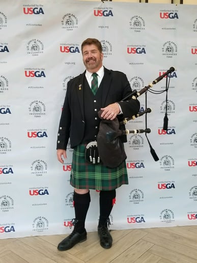Gallery photo 8 of Donald K. Ross Bagpiping