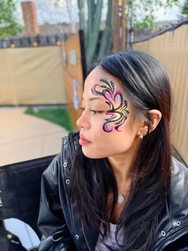 Gallery photo 20 of Doodling Face Face Painting by Elie