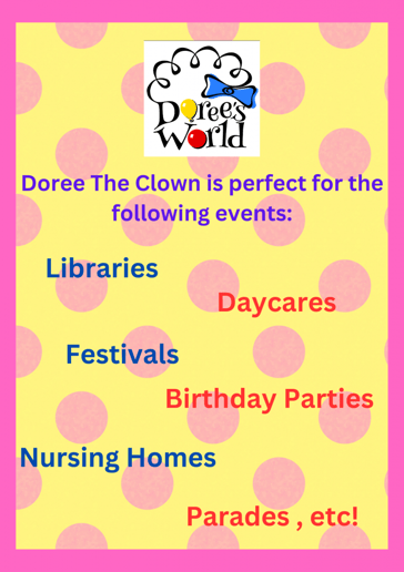 Gallery photo 5 of Doree the Clown
