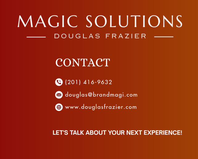 Gallery photo 17 of Douglas Frazier - Corporate Speaker & Magician
