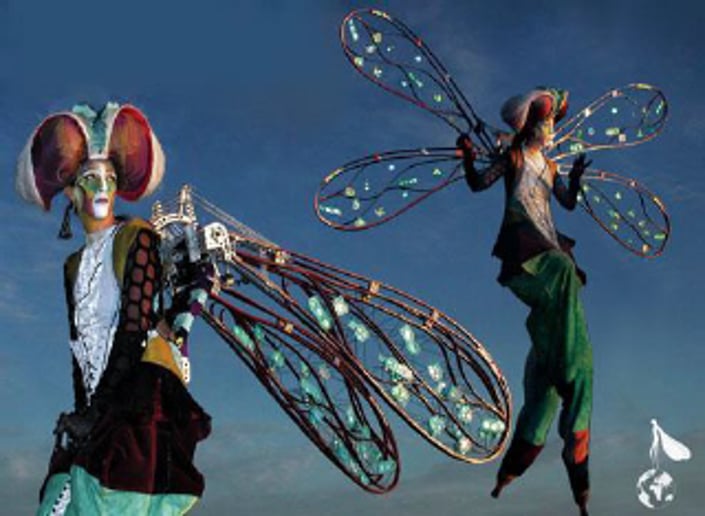 Gallery photo 1 of Dragon Knights Stilt Show