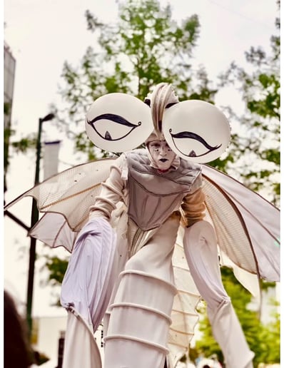 Gallery photo 6 of Dragon Knights Stilt Show