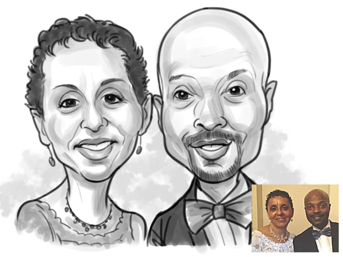 Gallery photo 6 of Drawing LIVE Caricatures