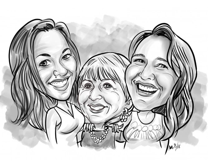 Gallery photo 2 of Drawing LIVE Caricatures