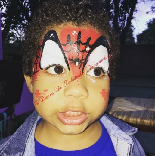 Gallery photo 7 of Dreams in Technicolor Face Painting