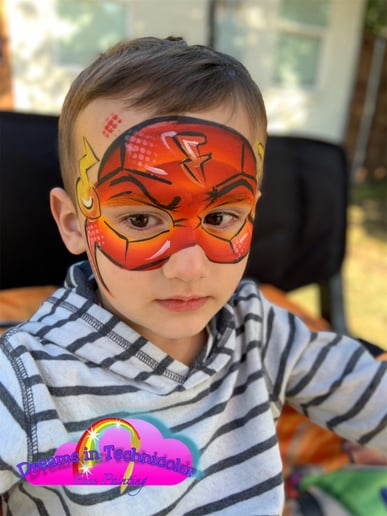 Gallery photo 3 of Dreams in Technicolor Face Painting