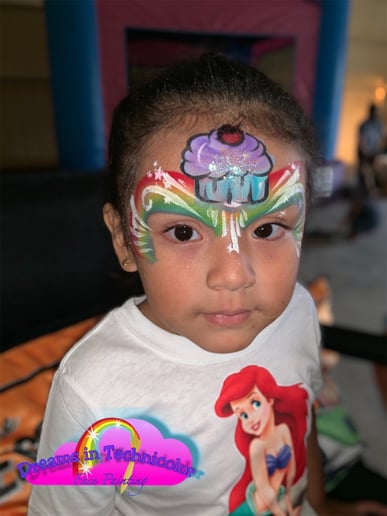 Gallery photo 4 of Dreams in Technicolor Face Painting