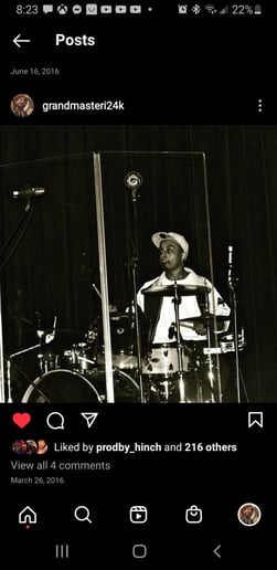 Gallery photo 1 of Khalil Young Percussion