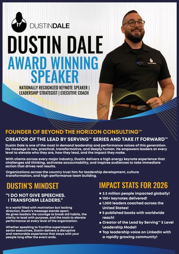 Gallery photo 1 of Dustin Dale Keynote/Motivational Speaker