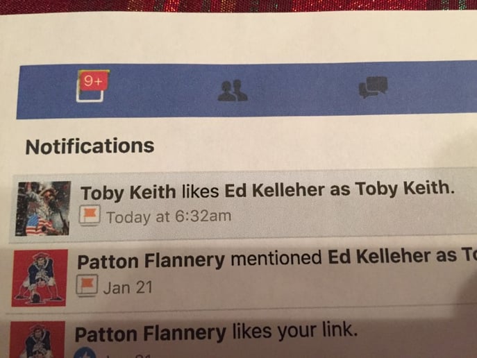 Gallery photo 49 of Ed Kellleher as Toby Keith