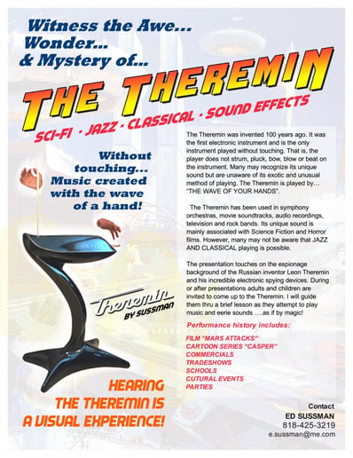 Gallery photo 1 of Ed Sussman-Theremin