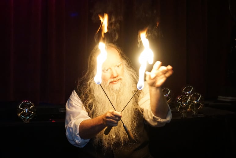 Gallery photo 1 of Edward Jamison's Combustible Circus