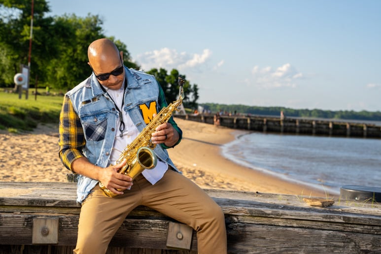 Gallery photo 1 of Edward K. Martin, Jr. Saxophone Player
