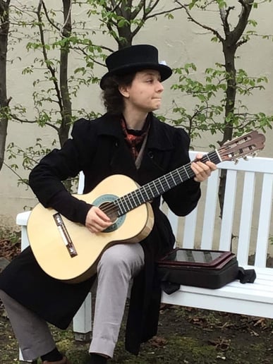 Gallery photo 1 of Abigail's Elegant Classical Guitar