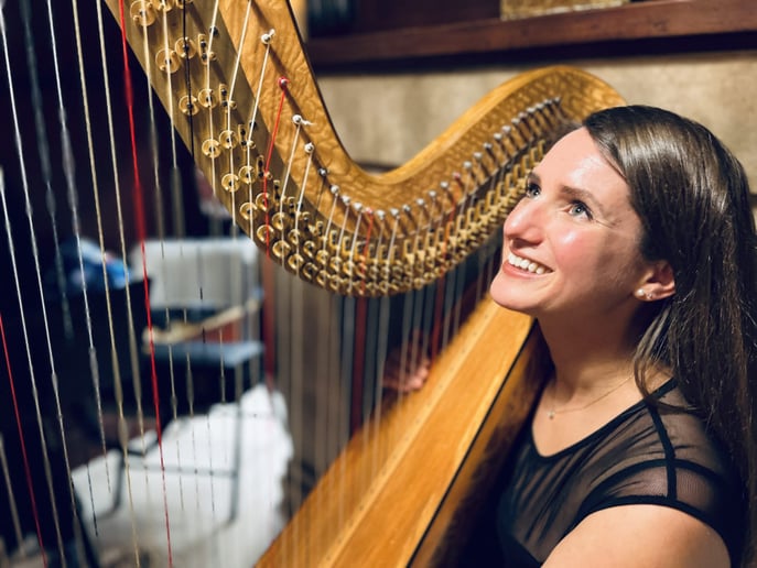 Gallery photo 3 of Eleonora Pellegrini, Harpist