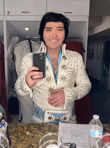 Gallery photo 2 of Eli as Elvis Presley