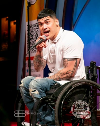 Gallery photo 2 of Elias “The Seated Entertainer” Zepeda