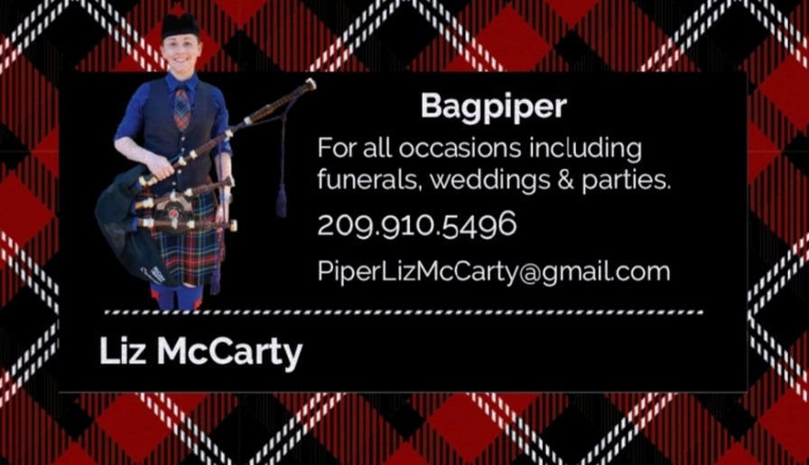 Gallery photo 5 of Elizabeth McCarty, Bagpiper