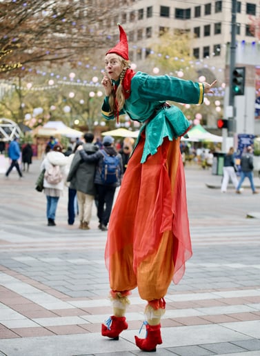 Gallery photo 1 of Stilt-Dancer