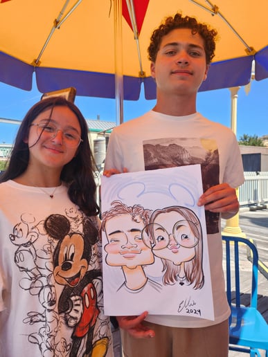 Gallery photo 6 of Ellie The Caricaturist