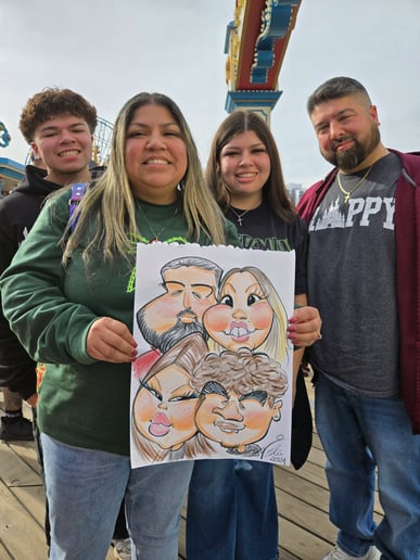 Gallery photo 3 of Ellie The Caricaturist