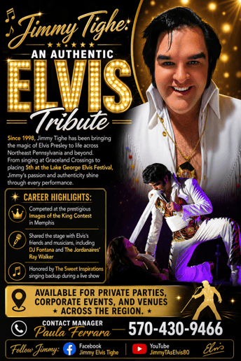 Gallery photo 9 of Elvis Tribute Artist Jimmy Tighe