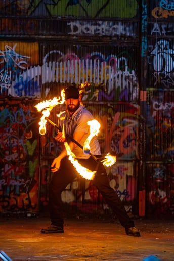 Gallery photo 5 of Ember Works: Fire, LEDs, and Dance