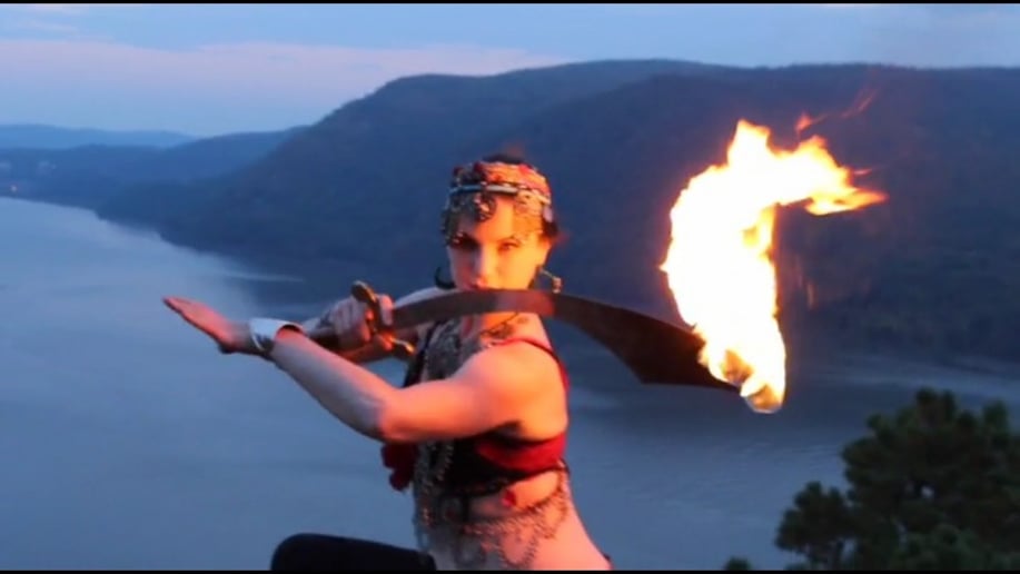 Gallery photo 4 of Pyro Bellydancer