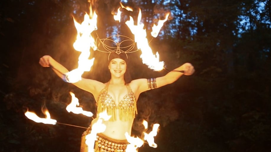 Gallery photo 1 of Pyro Bellydancer