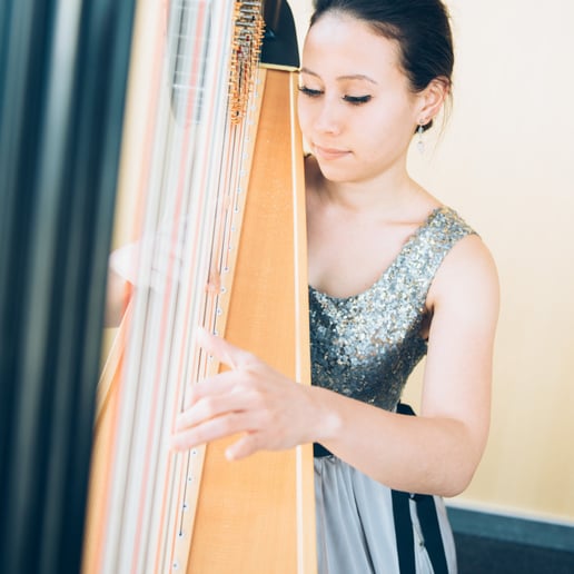 Gallery photo 2 of Emily Belvedere Harpist