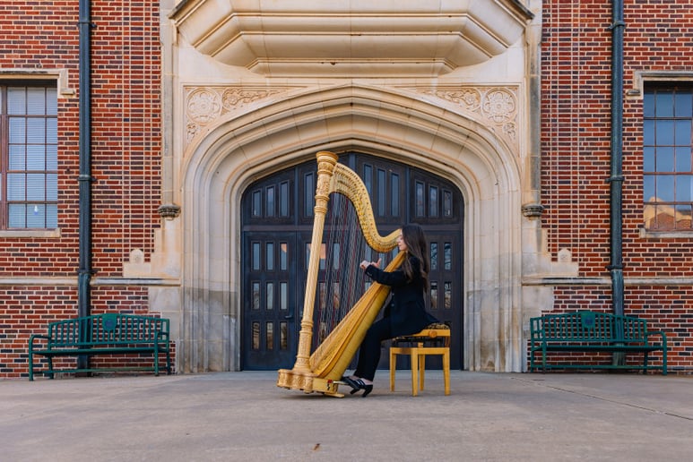 Gallery photo 2 of Emily Duncan - Harpist