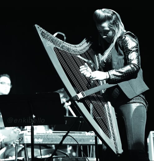 Gallery photo 12 of Electro and Classical Harpist Kiki Bello